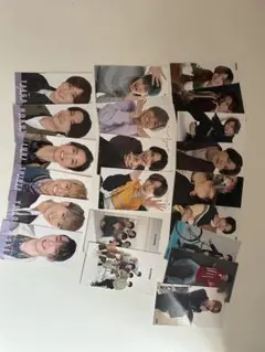 SixTONES 明星厚紙 デタカ 21枚