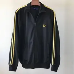 フレッドペリー☆ M～L☆ブラックｘイエロー☆ジャージ☆