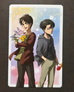 進撃の巨人 エレン リヴァイ トレーディングカード