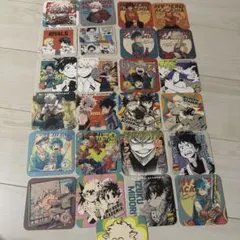 ヒロアカ アートコースター　爆豪　緑谷　25枚セット