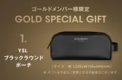 YSL Beaute ポーチ　ノベルティ
