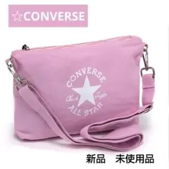 【新品 未使用】CONVERSE ショルダー バッグ ピンク カジュアルのサムネイル