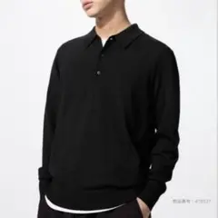 UNIQLO メリノポロセーター ニットポロ 長袖