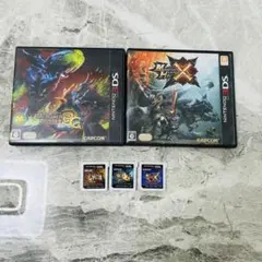 モンスターハンター　5点セット 3G 4 4G X XX 3DS ソフト