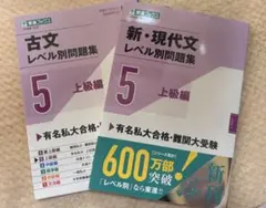 レベル別問題集 5 現代文・古文 国語 参考書