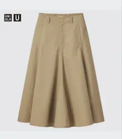 UNIQLO コットンツイルフレアスカート 58