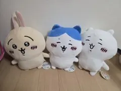 ちいかわ ぬいぐるみセット（ちいかわ・ハチワレ・うさぎ）