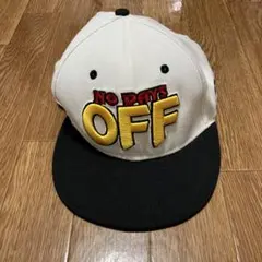 NO DAYS OFF キャップ ホワイト ブラック 美品