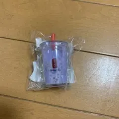 Gong cha ゴンチャ 立体キーホルダー タロパールミルクティー