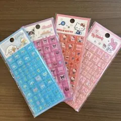 【本日発送】サンリオ ブロック タイルシール 4枚セット販売