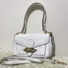 美品✨ COACH コーチ 2way ジェイド シグネチャー ショルダーバッグ