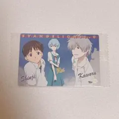 エヴァンゲリオン 限定 ウエハースカード 碇シンジ 渚カヲル 綾波レイ