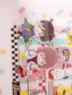 名探偵コナン　ふらっとめじるしアクセサリー　ちぢませ隊　灰原哀　工藤新一