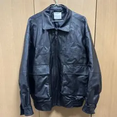 【FREAK'S STORE】　レザー ジップアップ ブルゾン