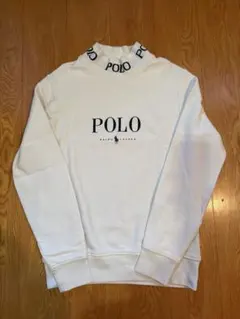 Polo Ralph Lauren ホワイト ハイネック トレーナー