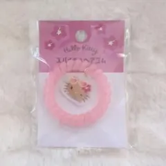 日焼けキティ　スパイラルヘアゴム