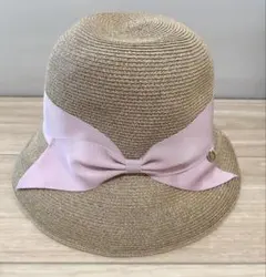 Maison Michel 麦わら帽子 ストローハット ピンク S - メルカリ