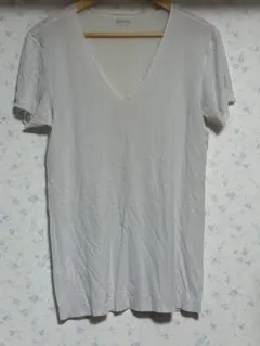 UNIQLO HEATTECH Vネック半袖Tシャツ L