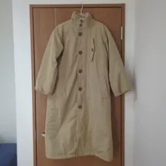 ナ*ン様 ビアズリー　くすみイエロー ロングコート