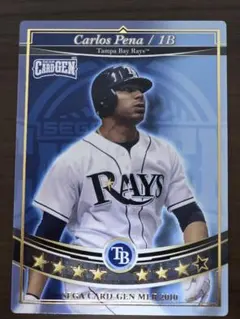 2010 sega card gen Carlos Pena MLB
