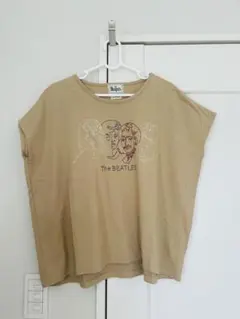 美品✧*。The BEATLES 刺繍 Tシャツ ベージュのサムネイル