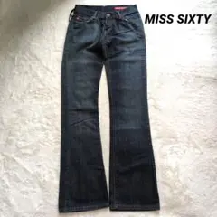【タグ付き】Y2K✨️MISS SIXTY フレアデニム 濃紺 ローライズ 24のサムネイル