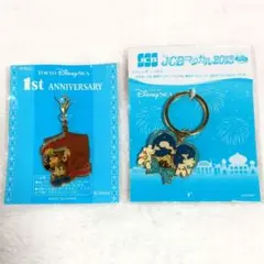 東京ディズニーシー　非売品　キーホルダー　チャーム　2点セット　ミッキー