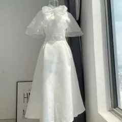 DALI ホワイトリボンドレス