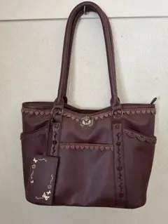 axes femmeワインレッド バッグのサムネイル