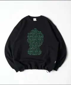 wish for ever ドローコードフォントロゴスウェット