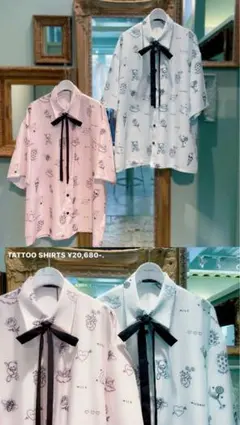 MILK BOY ミルクボーイ TATTOO SHIRTS タトゥー シャツのサムネイル