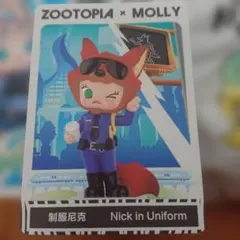新品未開封 POP MART MOLLY モリー　ズートピア　ニック