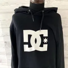 DC ディーシー パーカー ブラック Lサイズ メンズ 2583