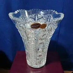 「未使用」ボヘミアグラス 花瓶