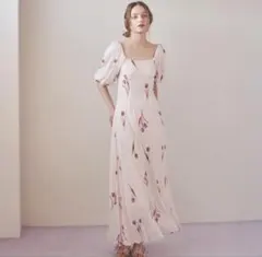 チューリップ柄カップインワンピース