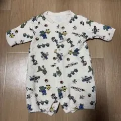 西松屋 Disney baby トイストーリー キルティング ロンパース