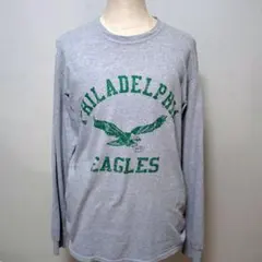 【古着】ギルダン　NFL Philadelphia Eagles 長袖Tシャツ