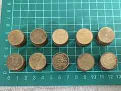 旧1円硬貨 100枚まとめ 黄銅貨 古銭 旧貨幣のサムネイル