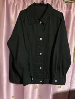 『未使用』デニムジャケット ブラック