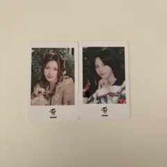 TWICE ポップアップ フォトカード サナ ミナ　JYP POPUP 2025