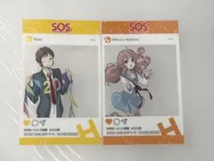 涼宮ハルヒの憂鬱 ハルヒ展 SOS展 クリアカード 2枚セット キョン みくる