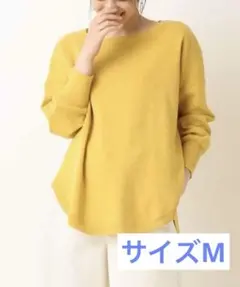 【a.v.v】ボートネックラウンドヘムニット【新品未使用】