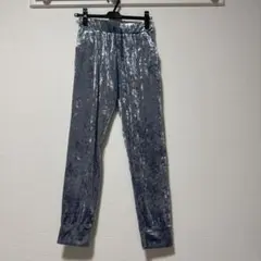 チャコットクラッシュベロア ジョガーパンツ ブルーのサムネイル