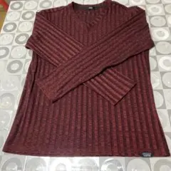 ニット 長袖カットソー