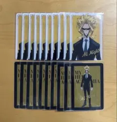 ヒロアカ オールマイト POPUP 箔押しカード