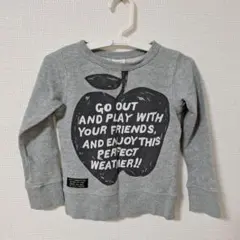 【人気】BREEZE ★ アップルプリント スウェット 100cm★