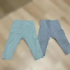 ユニクロ ベビー 80レギンス2点セット