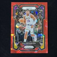八村塁 Hachimura Rui Prizm Ice Cracked Red