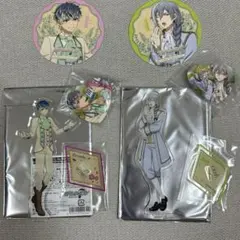 アイナナ ガーデンティールーム カフェ アクスタ 缶バッジ コースター 千 百