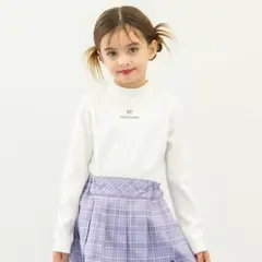 K*a様 新品　ANNA SUI mini テレコ長袖Tシャツ　オフ ホワイト